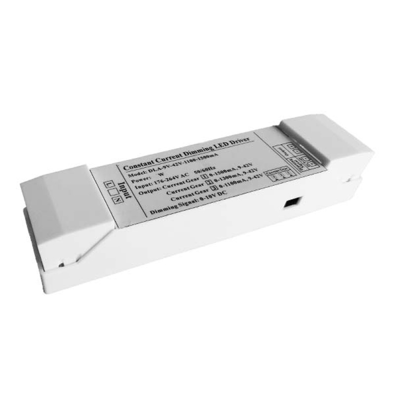 Dimabilni driver 0-10V 9-42W 1100-1500mA IP20