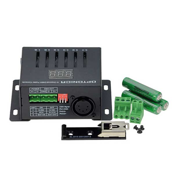 DMX512  dekoder Master 6 kanala