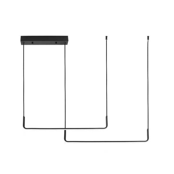 Dvosmjerna LED visilica 25W 3000K 2000 lm 80 cm