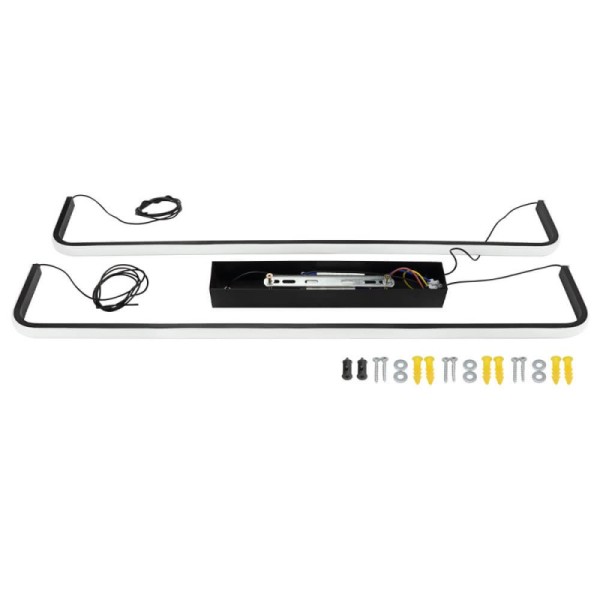 Dvosmjerna LED visilica 25W 3000K 2000 lm 80 cm