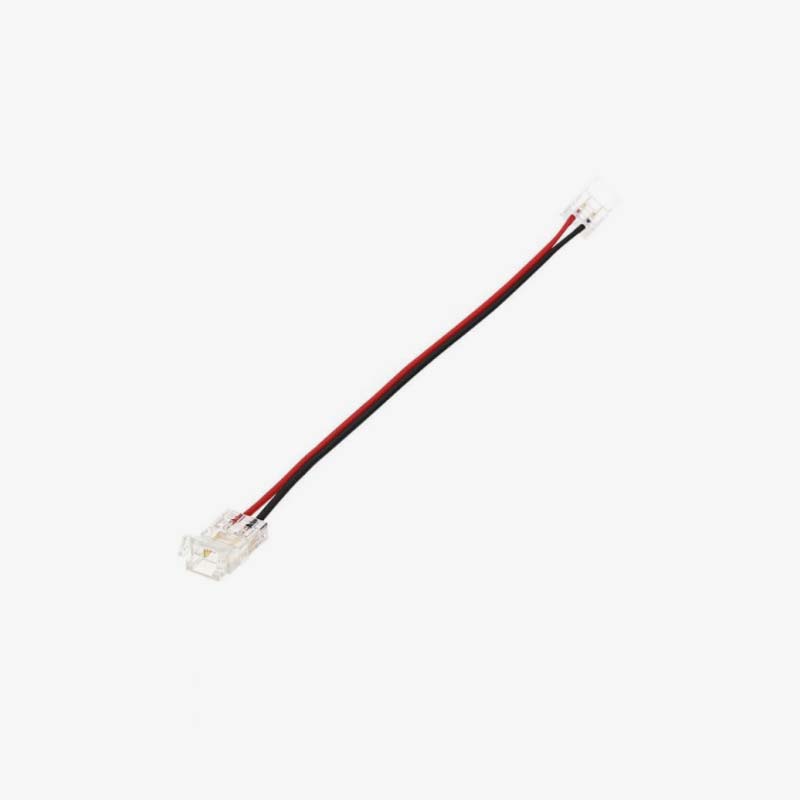 Dvostrani konektor sa žicom za SMD LED trake 8 mm