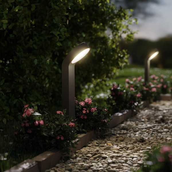 ELIA Samostojeća vanjska LED svjetiljka 230V LED 9W IP44 3000K 720 lm Ra 80
