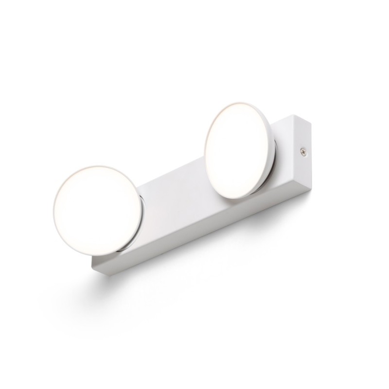 ELISEO II montažna bijela svjetiljka 230V LED 2x5W 3000K