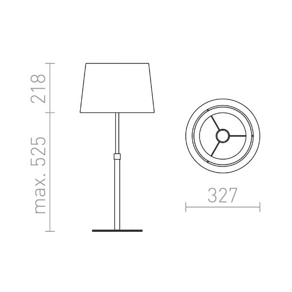 Esplanade stolna svjetiljka 230V E27