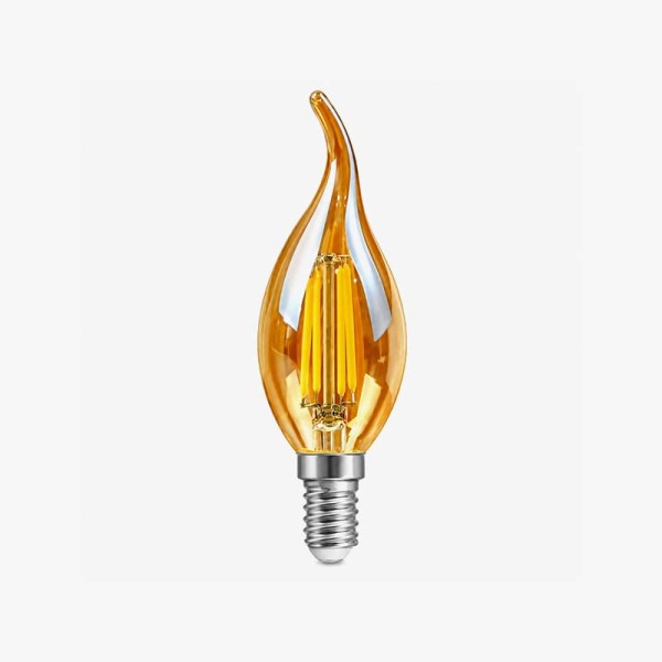 Filament LED žarulja E14 4W T35 Zlatno staklo 2200K
