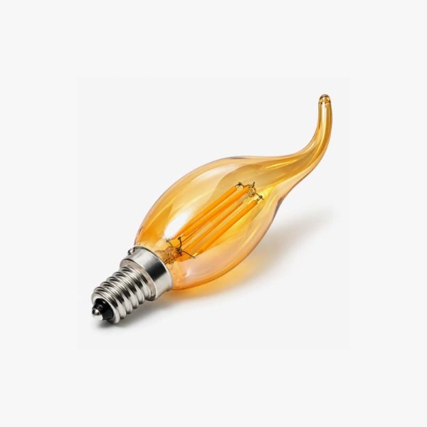 Filament LED žarulja E14 4W T35 Zlatno staklo 2200K
