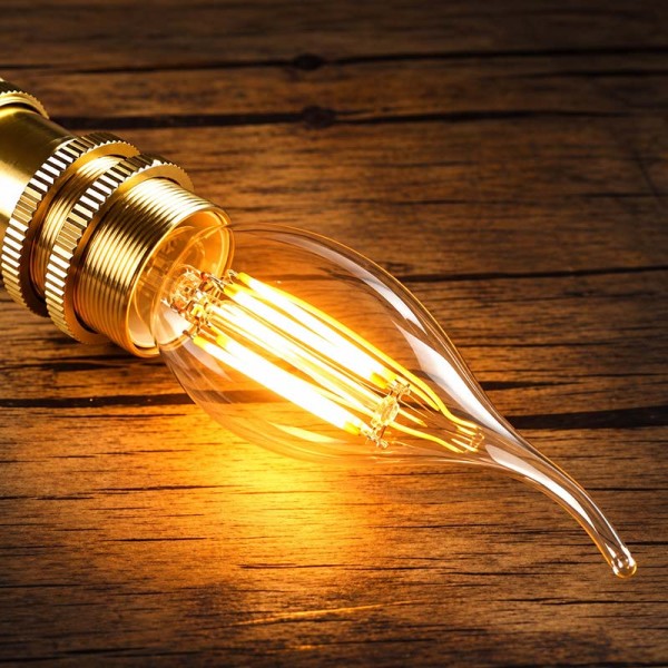 Filament LED žarulja E14 4W T35 Zlatno staklo 2200K