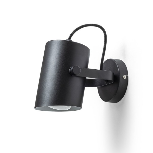 HAREN LED  zakretni zidni reflektor bakar/crna 230V E27