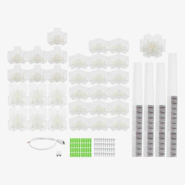 Heksagonalna modularna LED svjetiljka 294W - Geometrijski raspored Heksagonalna modularna LED svjetiljka 294W - Geometrijski raspored