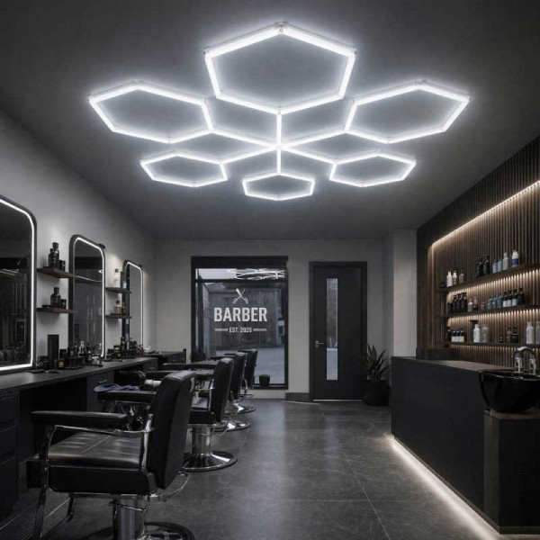 Heksagonalna modularna LED svjetiljka 306W - Geometrijski raspored Heksagonalna modularna LED svjetiljka 306W - Geometrijski raspored