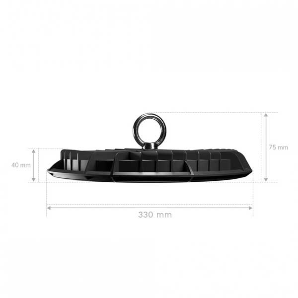 Industrijska LED rasvjeta Kardam 200W 100 lm/W 4000K 20000 lm IP65 IK10