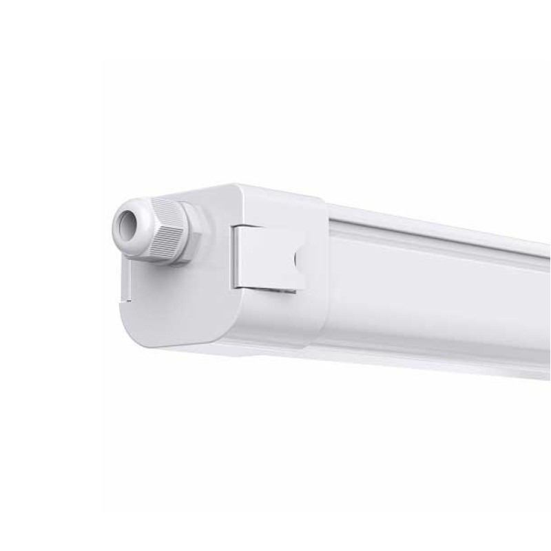 Industrijska vodonepropusna svjetiljka 40W 5600lm 4000K 140 lm/W IP65 IK08 1200 cm dvostrano napajanje