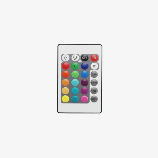 IR RGB kontroler za LED trake 12–24 V 24 tipke kontroler