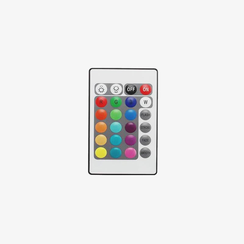IR RGB kontroler za LED trake 12–24 V 24 tipke kontroler