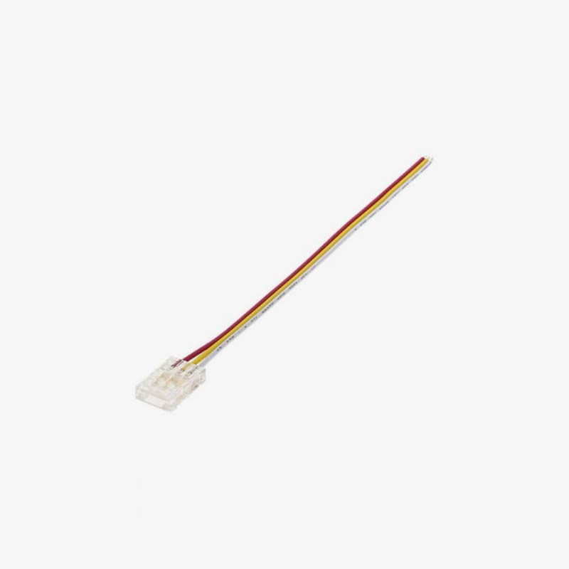 Jednostrani konektor sa žicom za digitalne i CCT LED trake 3 Pin 10 mm