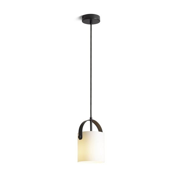 JULIETTA 16 visilica boje opala/crna 230V E27