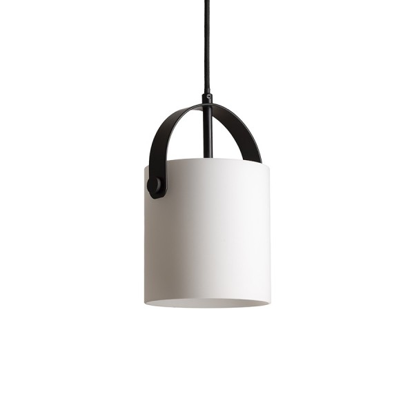 JULIETTA 16 visilica boje opala/crna 230V E27