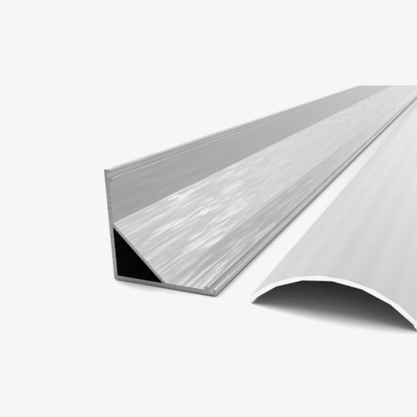 Kutni aluminijski profil za LED traku opalno bijeli difuzor 2 metra 15.8 mm x 10.5 mm Kutni aluminijski profil za LED traku opalno bijeli difuzor 2 metra 15.8 mm x 10.5 mm