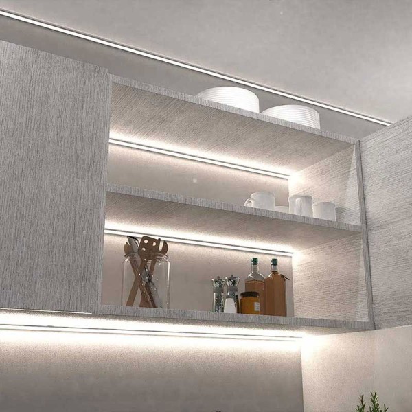 Kutni aluminijski profil za LED traku opalno bijeli difuzor 2 metra 15.8 mm x 10.5 mm Kutni aluminijski profil za LED traku opalno bijeli difuzor 2 metra 15.8 mm x 10.5 mm