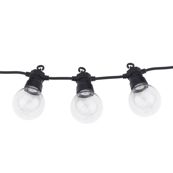 Lanac za LED žarulje  E27 10 kom 8 metara IP65 220V 3W 6000K