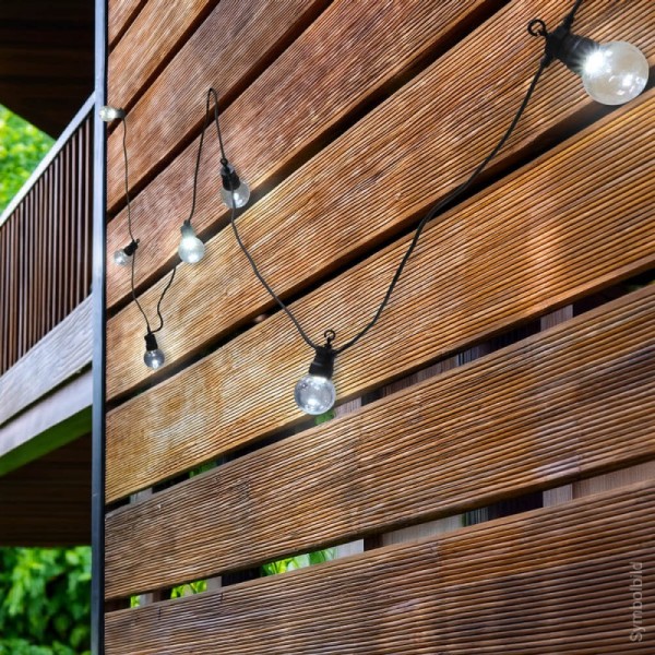 Lanac za LED žarulje  E27 10 kom 8 metara IP65 220V 3W 6000K