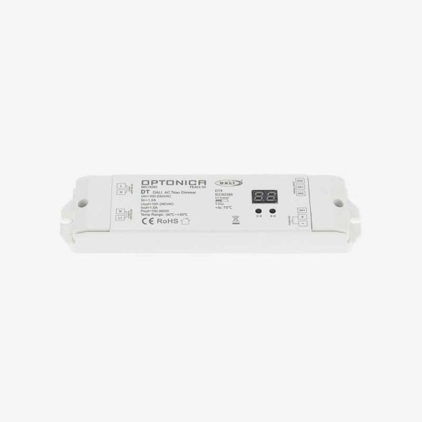 LED dimmer s faznim i sekcijskim rezom, DALI i upravljanje tipkama - 100-240 V AC 1,5 A