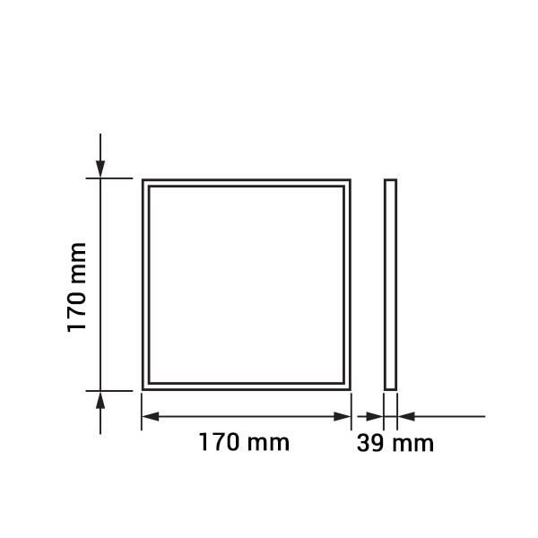 LED NADGRADNI PANEL 12W IP20 KVADRATNI 840L LED nadgradni moduli DL2252 - iDEAL LED | Led žarulje - LED rasvjeta iDEAL LED | Led žarulje - LED rasvjeta LED NADGRADNI PANEL 12W IP20 KVADRATNI 840L LED nadgradni moduli - iDEAL LED | Led žarulje - LED rasvjeta iDEAL LED | Led žarulje - LED rasvjeta