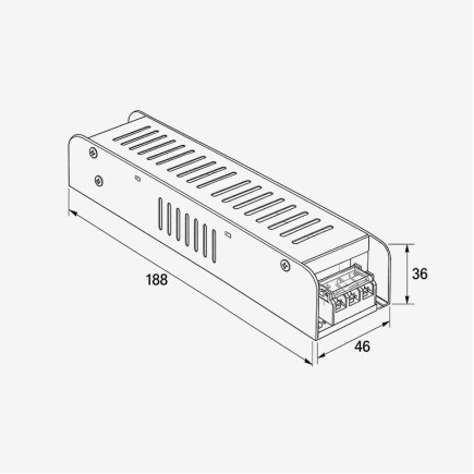 LED NAPAJANJE 100W 12V 8.33A METALNO KU�...