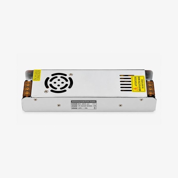 LED napajanje 360W 24V 15A Metalno slim kućište