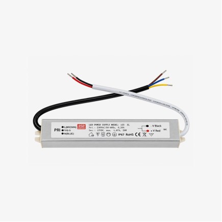 LED napajanje Slim 12V 20W 1.7A Aluminij...
