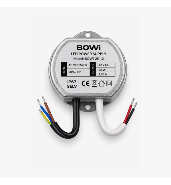 LED napajanje za instalacijsku kutiju 12V 25W IP67