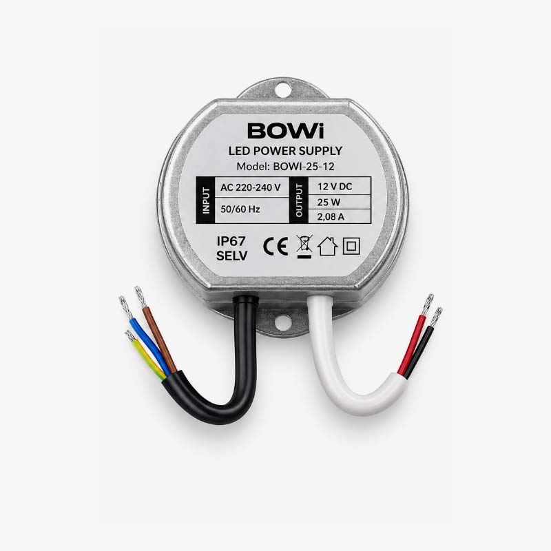 LED napajanje za instalacijsku kutiju 12V 25W IP67