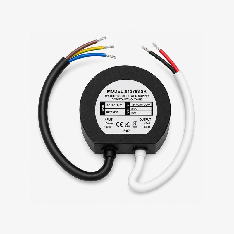 LED napajanje za ugradbenu kutiju 12V 30W 2.5A IP67