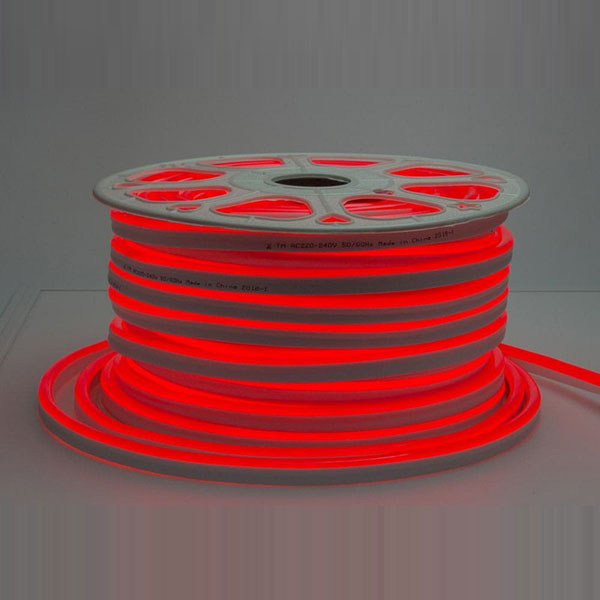 LED NEON FLEX 8.5W/M 220V IP65 Crvena - Kolut 50 metara LED neon flex ST4584 - iDEAL LED | Led žarulje - LED rasvjeta iDEAL LED | Led žarulje - LED rasvjeta LED NEON FLEX 8.5W/M 220V IP65 Crvena - Kolut 50 metara
