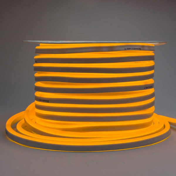 LED NEON FLEX 8.5W/M 220V IP65 Žuta - Kolut 50 metara