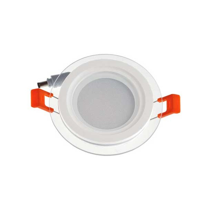 LED PANEL 12W STAKLENI Okrugli 230V  IP20