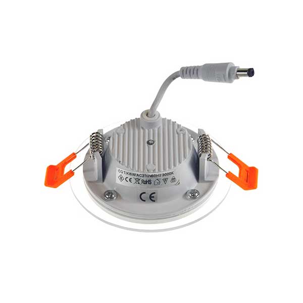 LED PANEL 12W STAKLENI Okrugli 230V IP20 LED unutarnja rasvjeta 011058 - iDEAL LED | Led žarulje - LED rasvjeta iDEAL LED | Led žarulje - LED rasvjeta LED PANEL 12W STAKLENI Okrugli 230V IP20