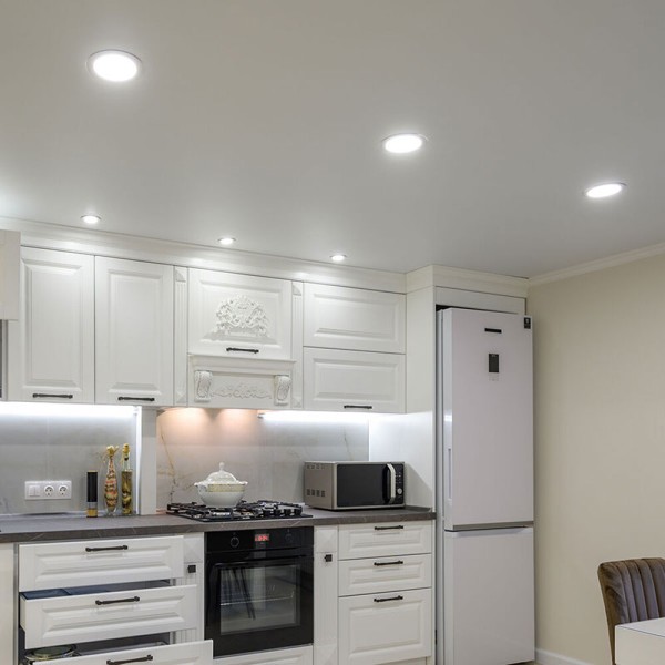 LED panel ugradbeni okrugli 6W 540 lm AC175-265 V IP20