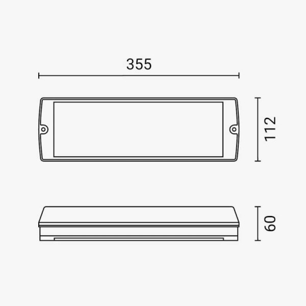 LED panik svjetiljka 4W 140lm 6000K IP65 – autonomija 3 sata