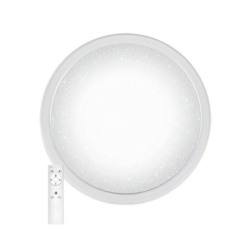 LED PLAFONJERA 60W SA DALJINSKIM UPRAVLJANJEM 3000/4000/6500K CCT 4800lm IP20