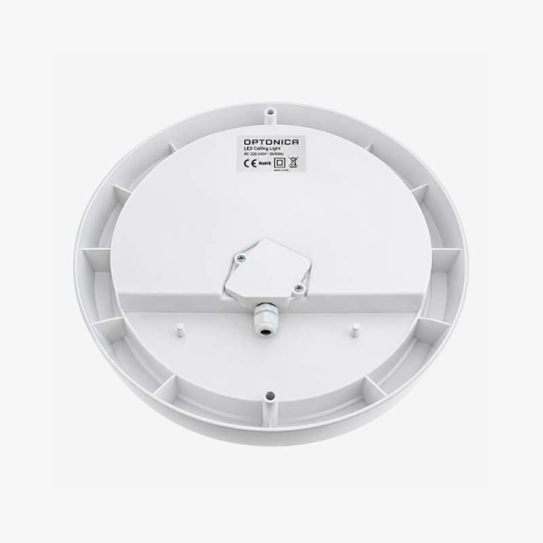 LED plafonjera 8W 640lm IP65 s panik modulom 3h