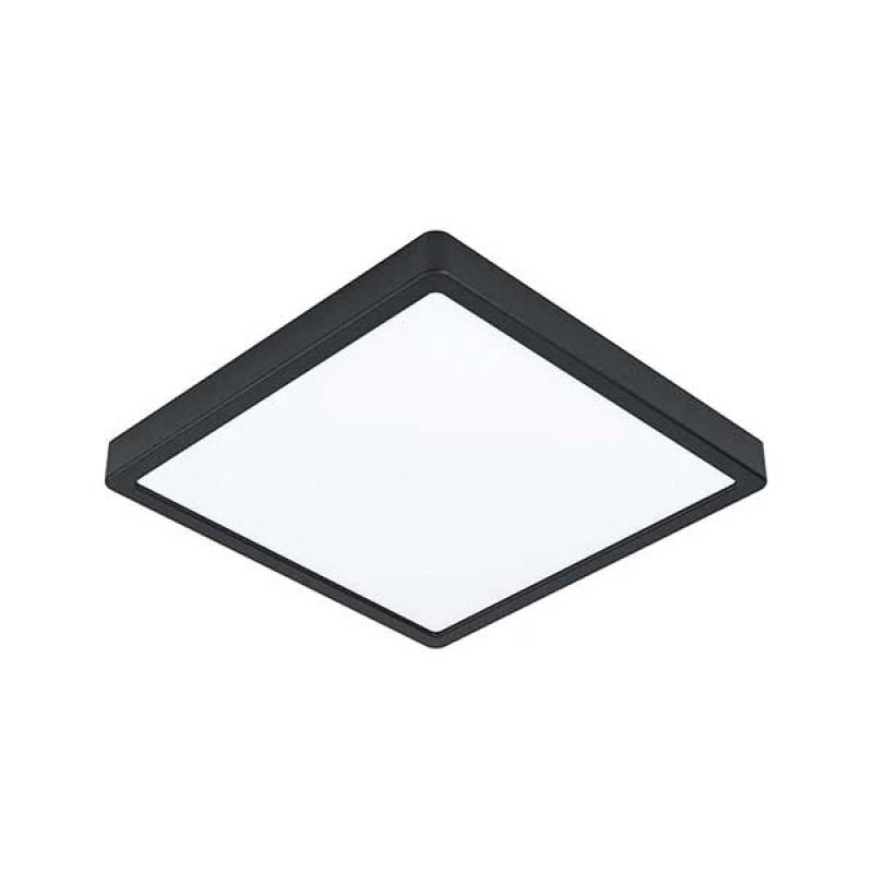 LED plafonjera četvrtasta 24W 2040 lm 4000K IP44 PF 0.9 Antracit RAL 7016