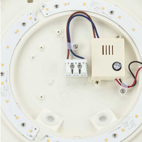 LED plafonjera okrugla nadgradna Kyrk 12W 3000K 900lm IP20 luxomat PIR senzor pokreta