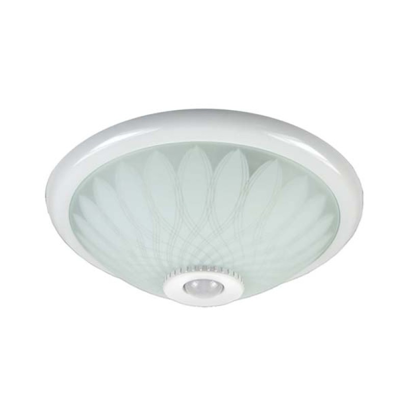 LED plafonjera PIR senzor pokreta i Luxomat 2XE27 D300mm