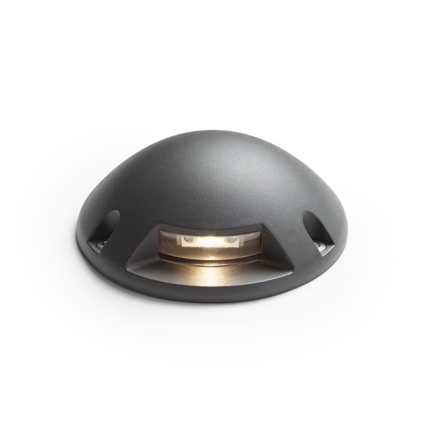 LED Podna/Zidna SVJETILJKA TOPTOP antracit 230V LED 1.5W IP67 3000K 05 lm Ra 80