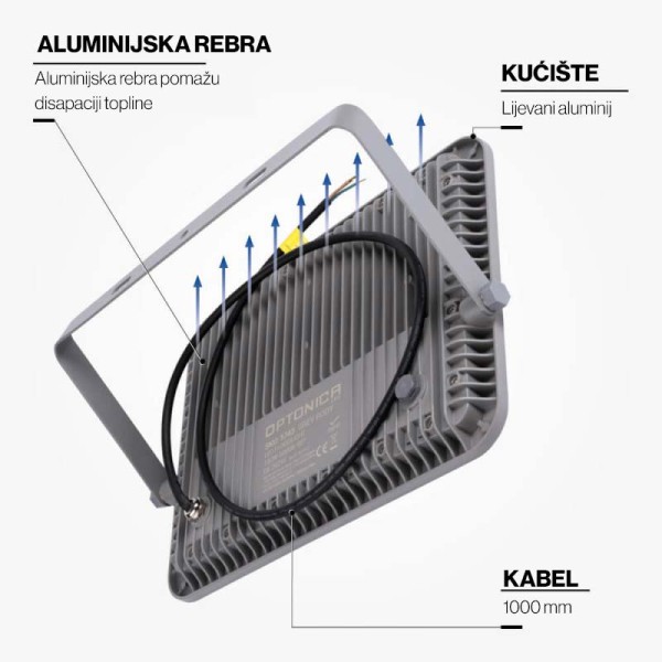LED reflektor 150W 15000 lm AC 220-240V 90° IP65 LED reflektori FL5743 - iDEAL LED | Led žarulje - LED rasvjeta iDEAL LED | Led žarulje - LED rasvjeta LED reflektor 150W 15000 lm AC 220-240V 90° IP65