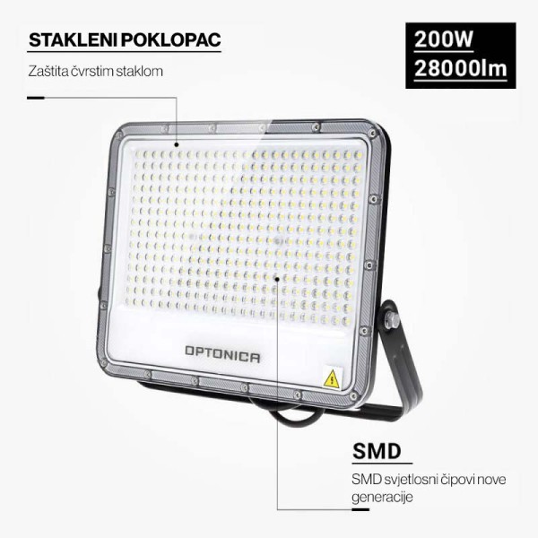 LED reflektor 200W 28 000 lm AC 220-240V IP65 