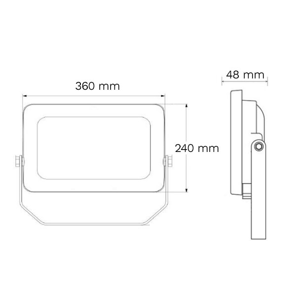 LED REFLEKTOR 200W SMD 5500K 12000lm IP65 