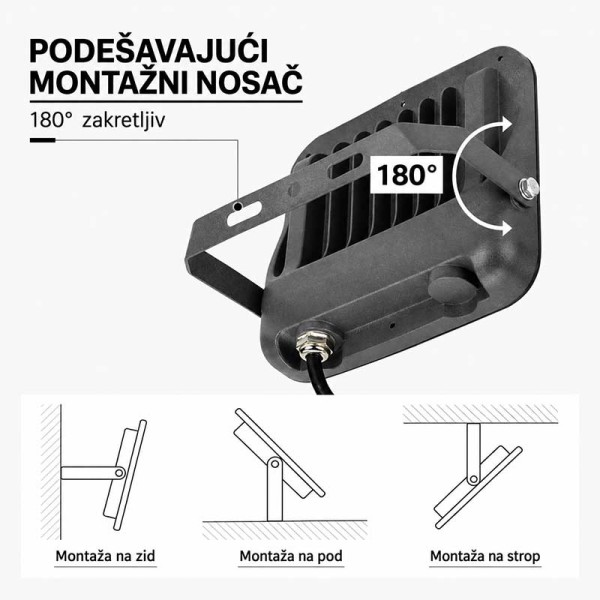 LED reflektor 30W 3000 lm IP65 LED reflektor 30W 3000 lm IP65