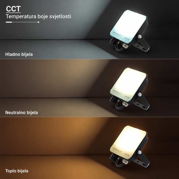 LED reflektor Easy Fix 100W 9000 lm IP65 CCT odabir svjetlosti